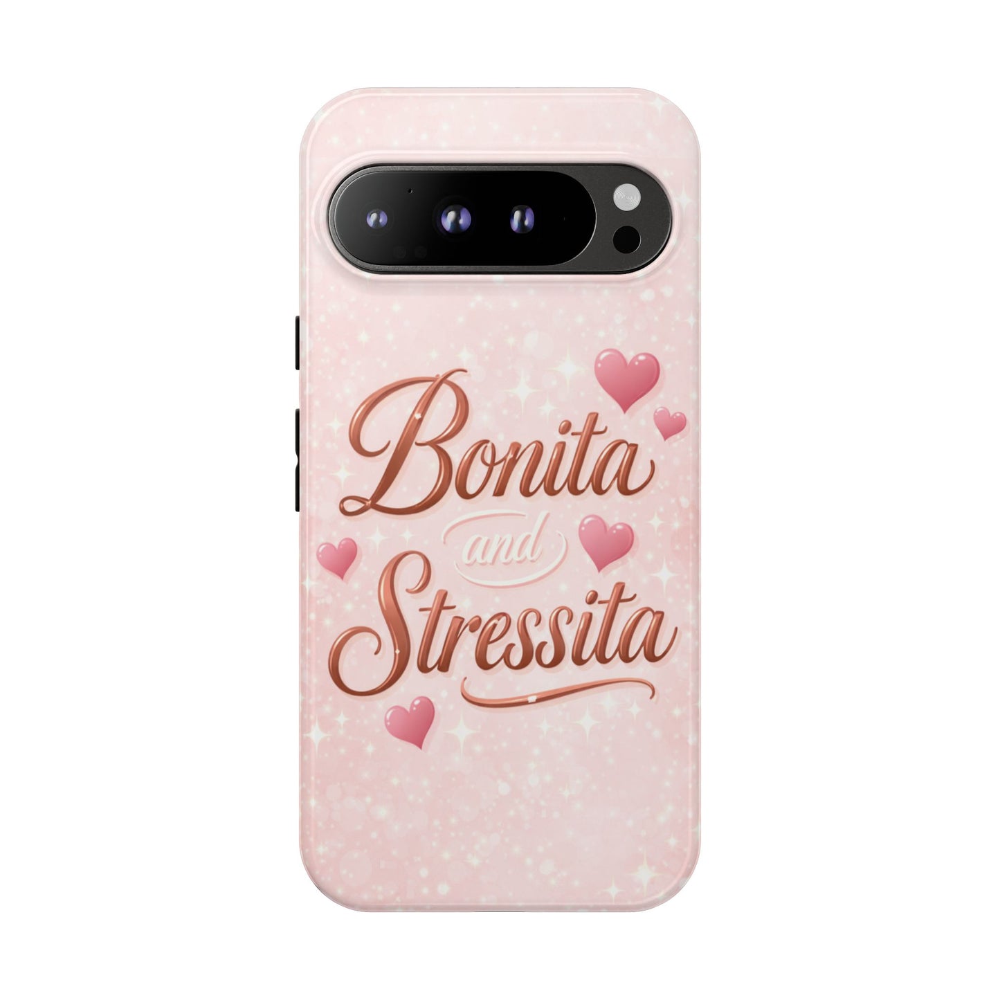 Bonita Stressita Phone Case Cute Latina Aesthetic Pink Coquette Case