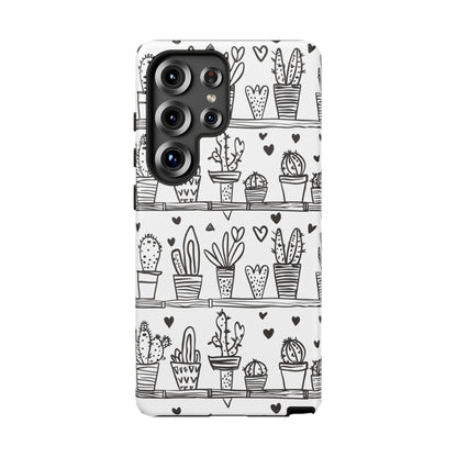 Cactus Succulent Phone Case Cute Plant Aesthetic iPhone Samsung Cover