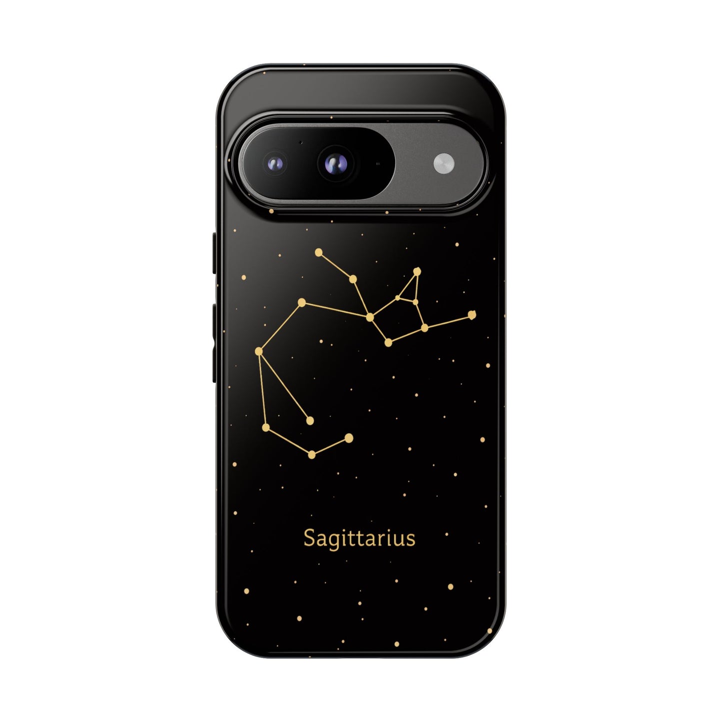 Sagittarius Zodiac Constellation Phone Case – Luxe Gold Celestial Cover