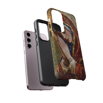 Virgin Mary Phone Case, Catholic Phone Case, Christian Aesthetic Case, Religious iPhone Case, Saint Art Case, Faith Gift