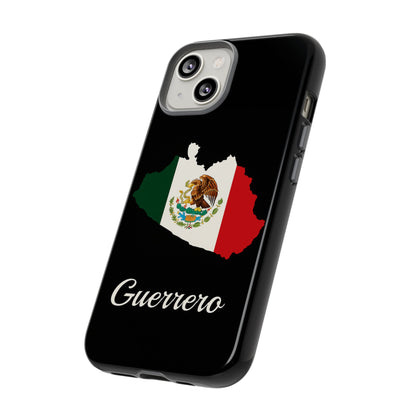 Guerrero Mexico Flag Map Phone Case | Mexican American Pride Tough Case for iPhone & Samsung