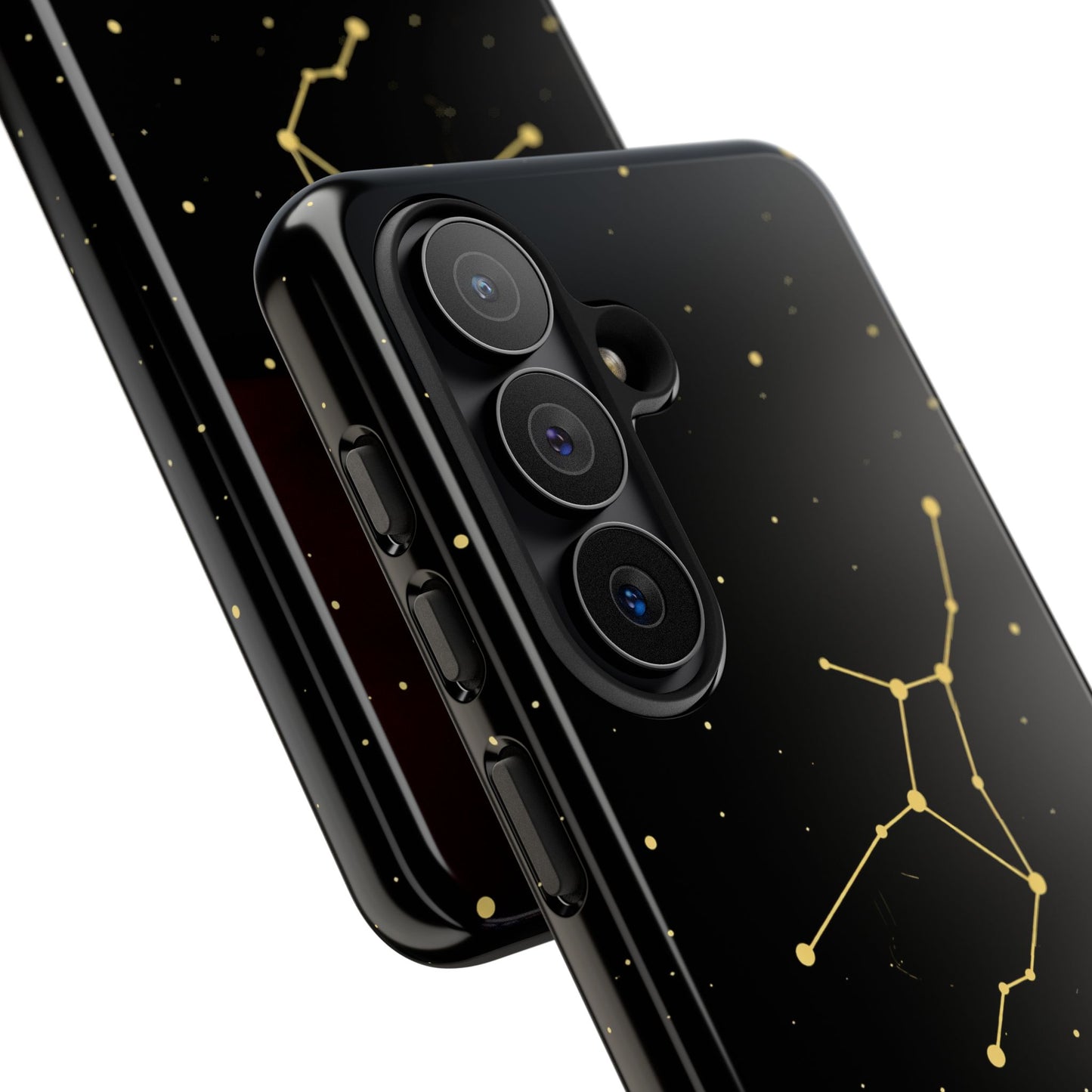 Virgo Zodiac Constellation Phone Case – Luxe Gold Celestial Cover