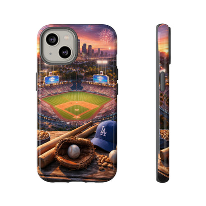 Baseball Sunset Stadium Phone Case LA Game Day Sports Aesthetic Case