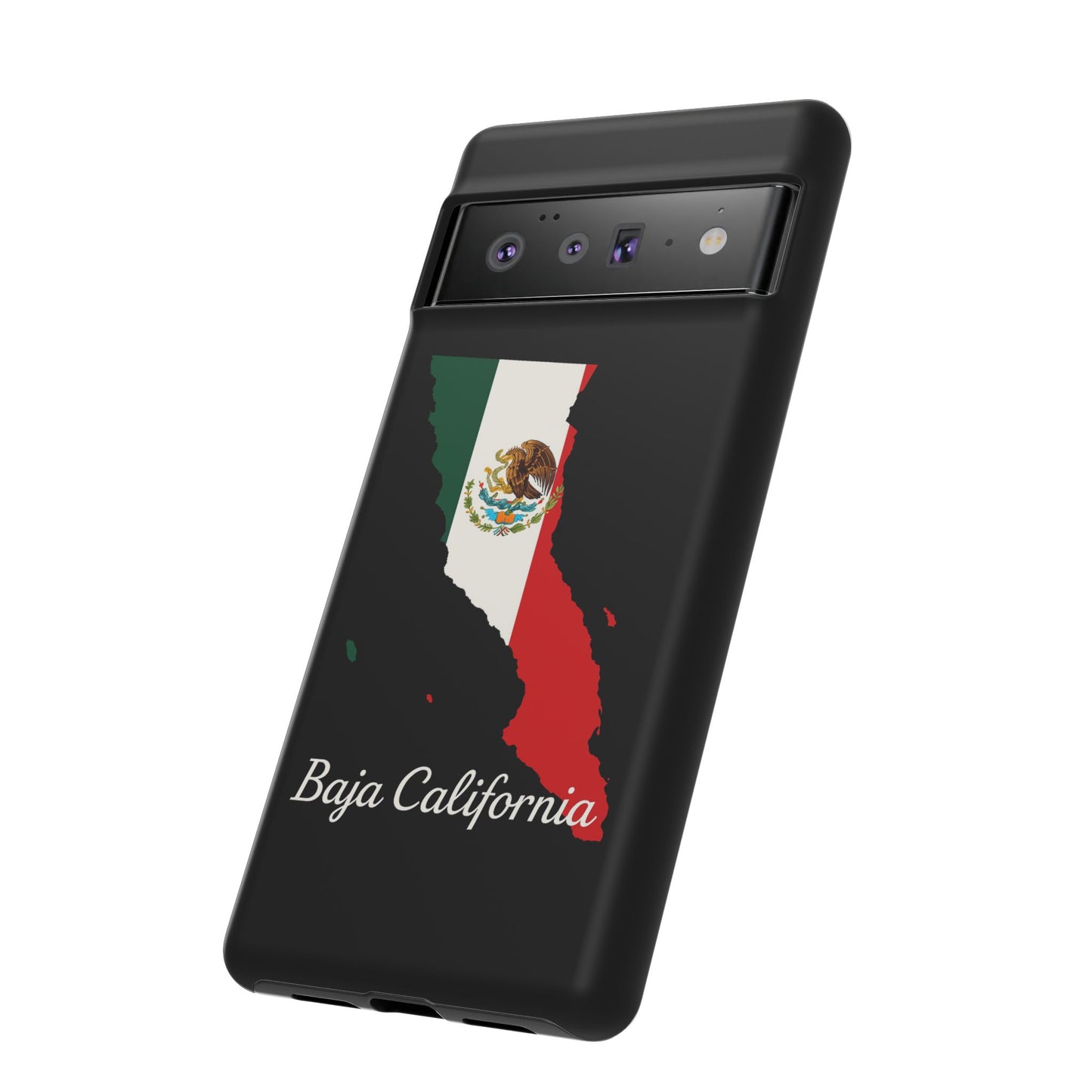 Baja California Mexico Flag Map Phone Case | Mexican American Pride Tough Case for iPhone & Samsung