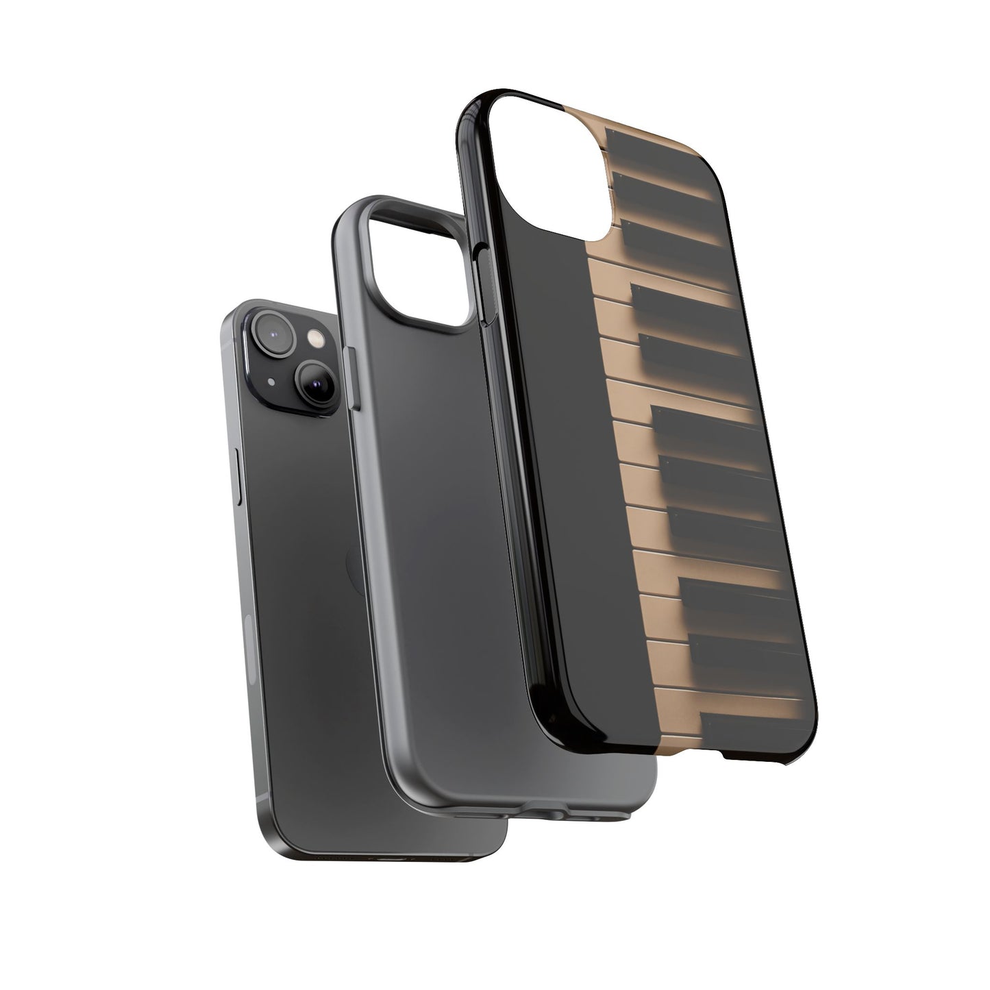 Piano Phone Case – Piano Keyboard Tough Case for Musicians (iPhone, Samsung, Pixel)
