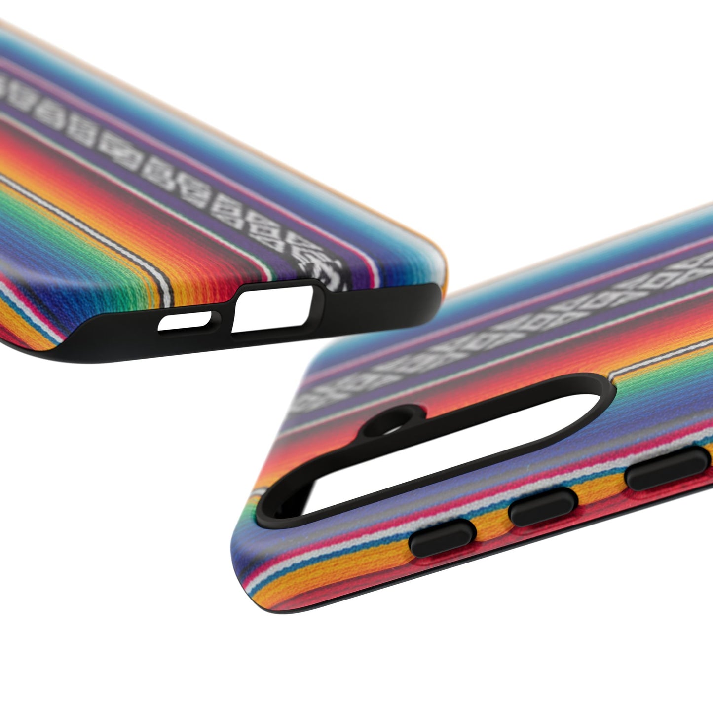 Serape Stripe Phone Case – Colorful Mexican Blanket Pattern Tough Case