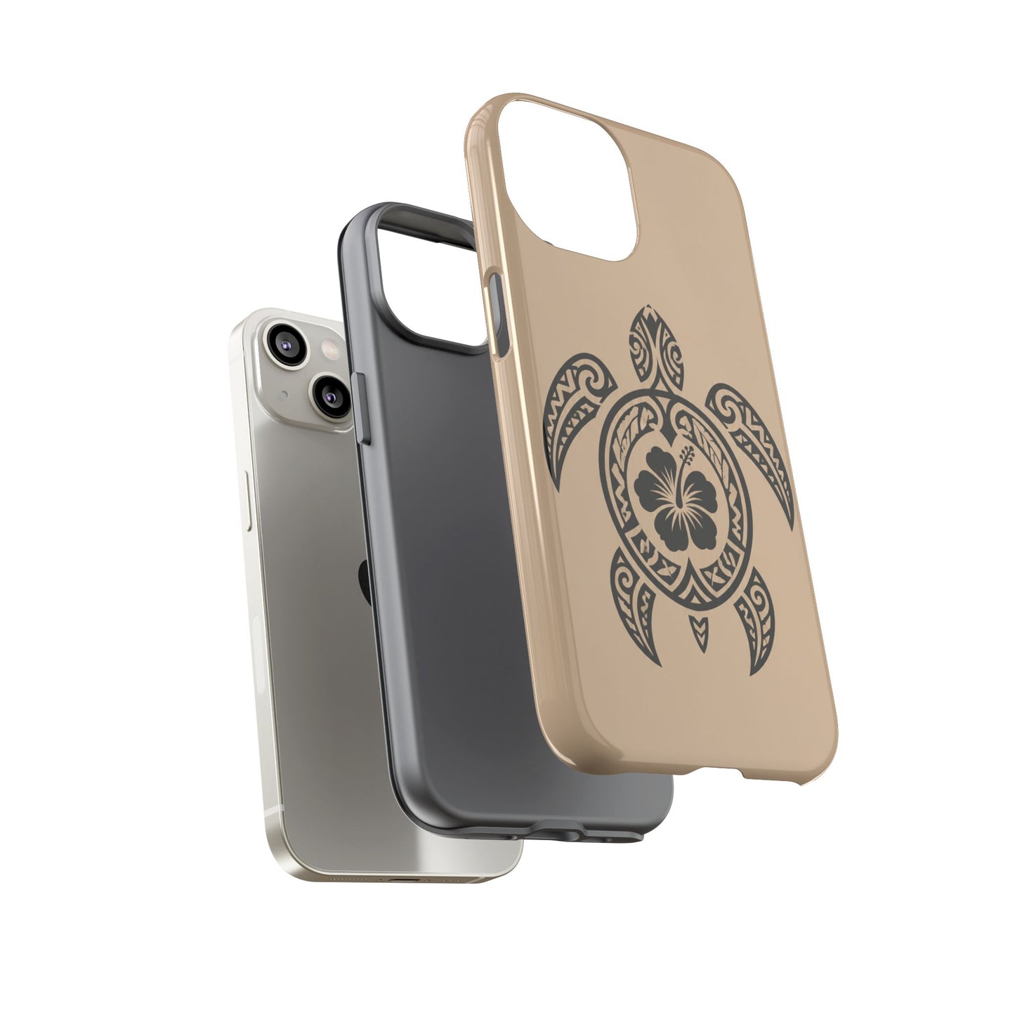 Polynesian Turtle Phone Case | Hawaiian Beach Tough Cover