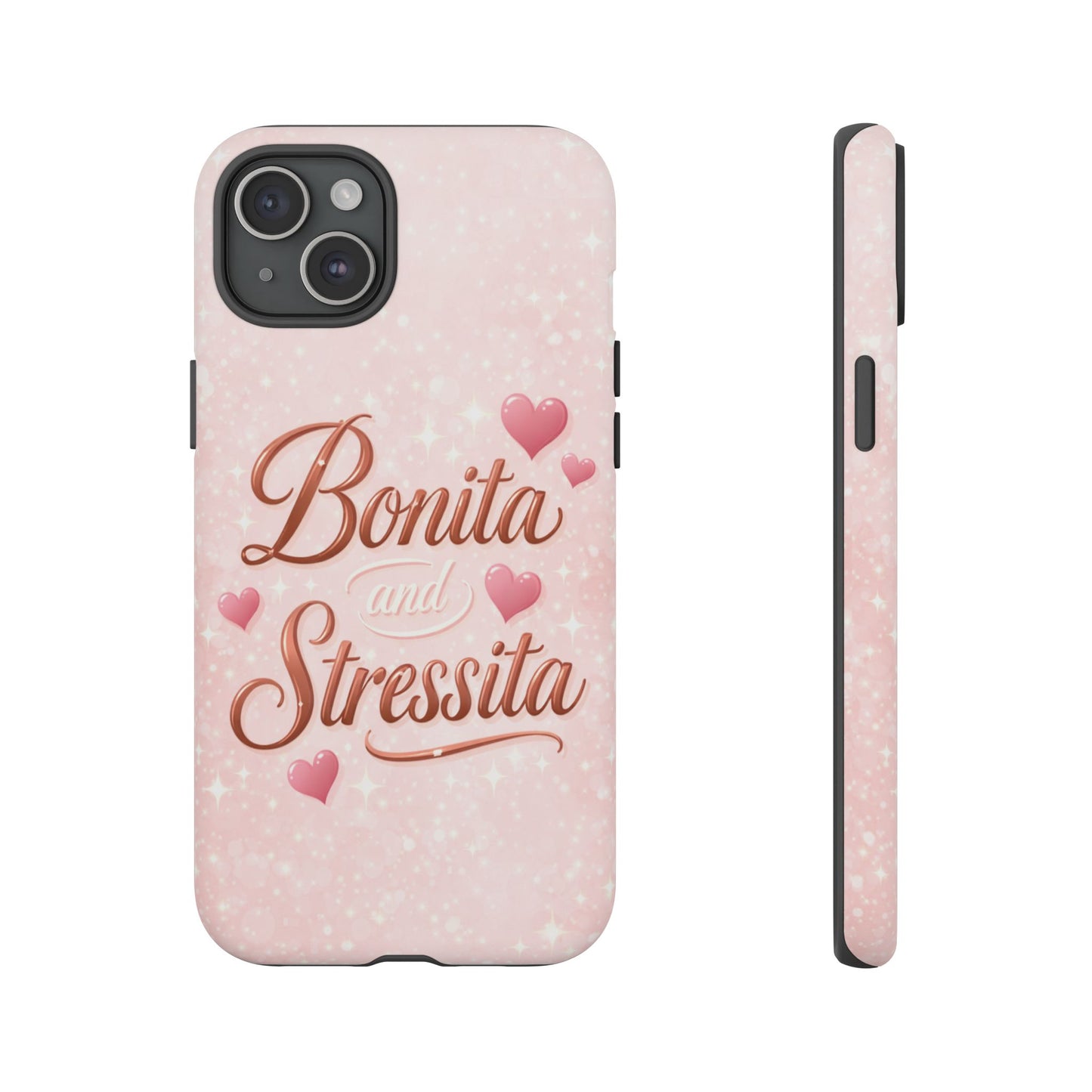 Bonita Stressita Phone Case Cute Latina Aesthetic Pink Coquette Case