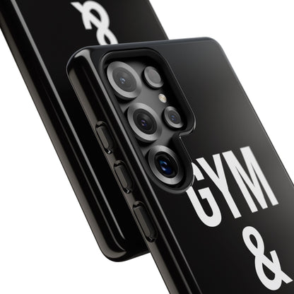 Gym & Jesus Phone Case Christian Faith Workout Gym Motivation Case