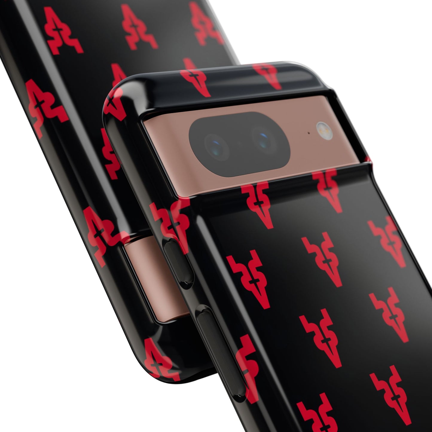 Mazatlán Bull Phone Case – Black Red Streetwear Tough Shockproof Cover
