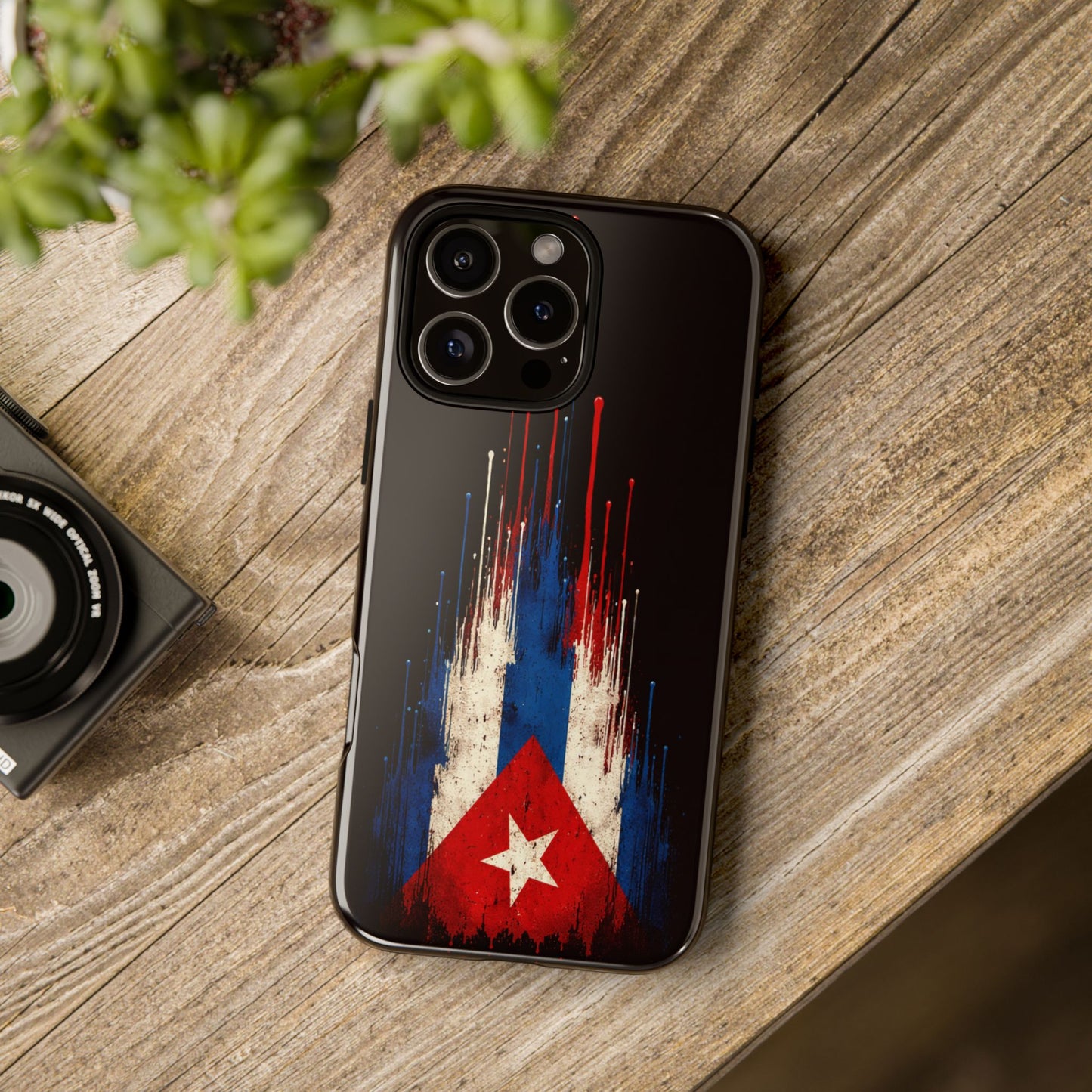 Cuban Flag Phone Case | Cuba Flag Tough Case | Patriotic Cuban Pride iPhone Samsung Protective Cover