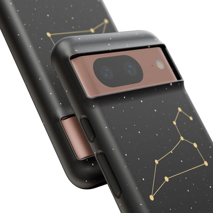 Leo Zodiac Constellation Phone Case – Luxe Gold Celestial Cover