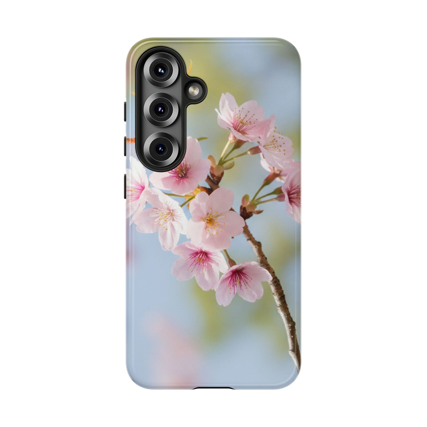 Cherry Blossom Phone Case – Pink Floral Tough Case (iPhone, Samsung Galaxy, Pixel)