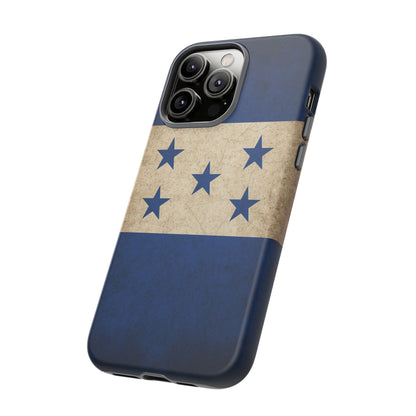 Honduras Flag Phone Case | Vintage Honduran Flag iPhone & Samsung Tough Protective Case