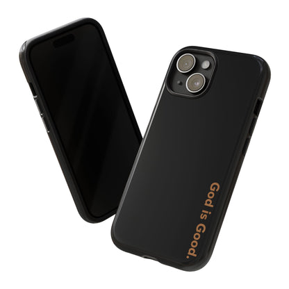 God Is Good Phone Case Minimal Aesthetic Christian Tough Cover