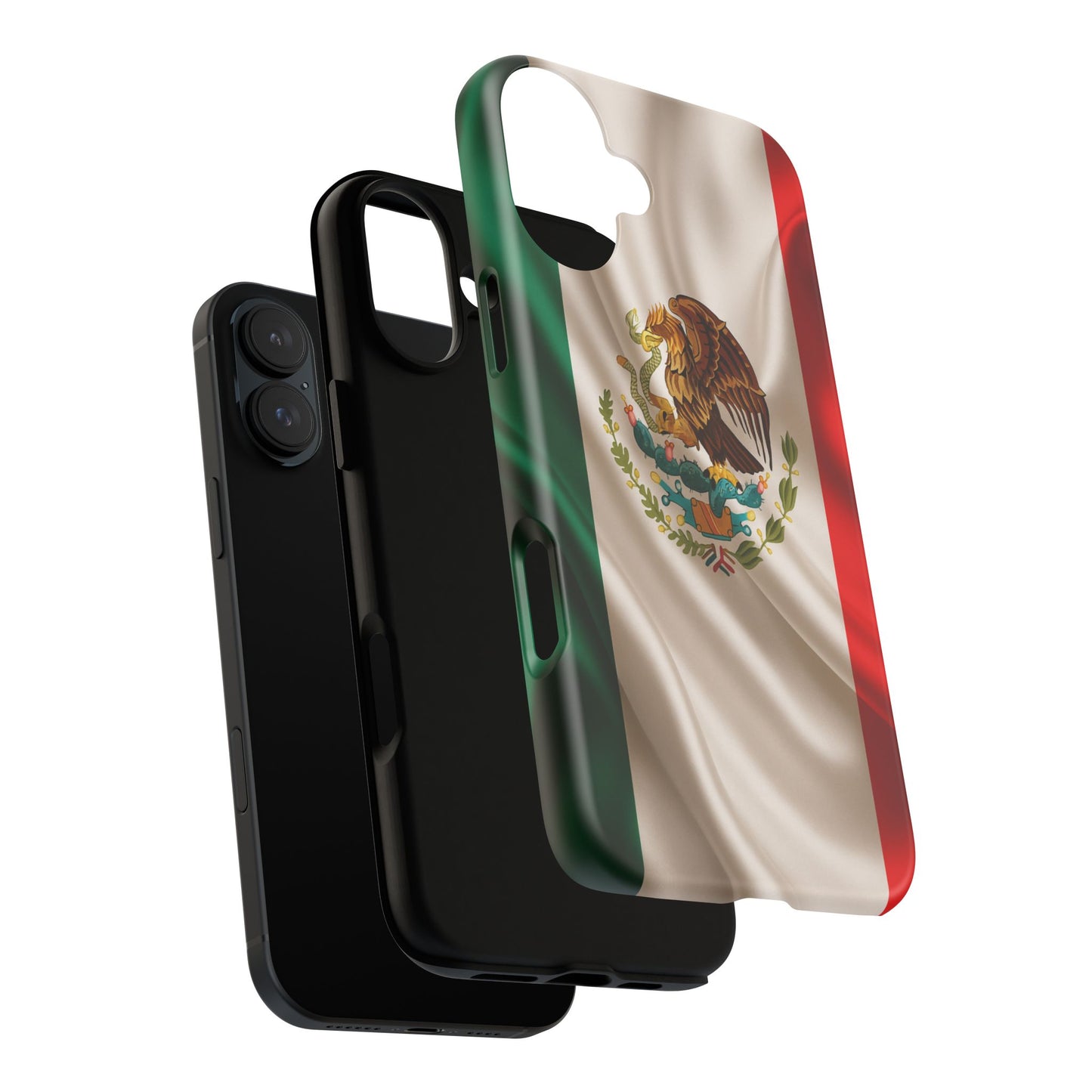 Mexico Flag Phone Case | Mexican Pride iPhone & Samsung Case | Tricolor Aesthetic Tough Protective Cover