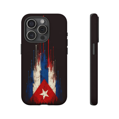Cuban Flag Phone Case | Cuba Flag Tough Case | Patriotic Cuban Pride iPhone Samsung Protective Cover