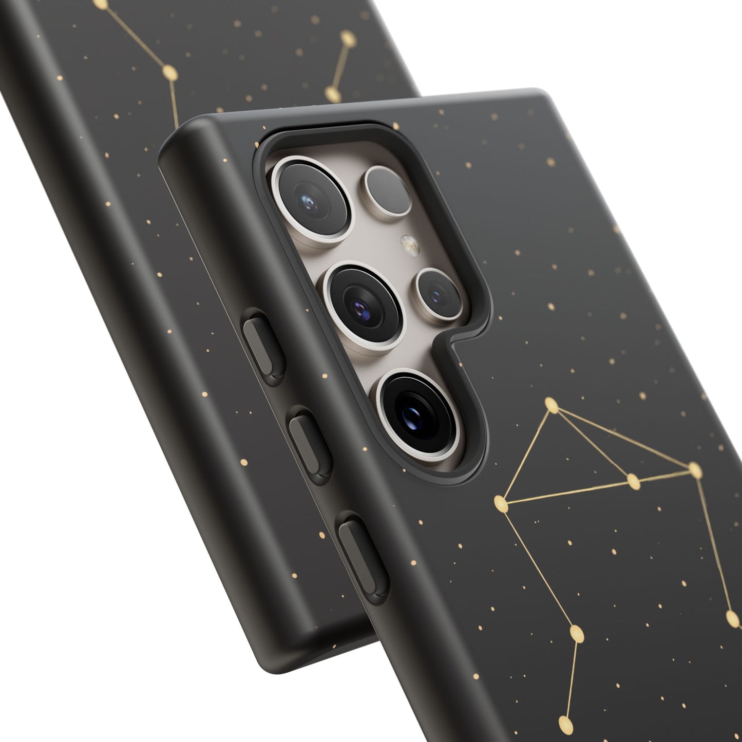 Libra Zodiac Constellation Phone Case – Luxe Gold Celestial Cover