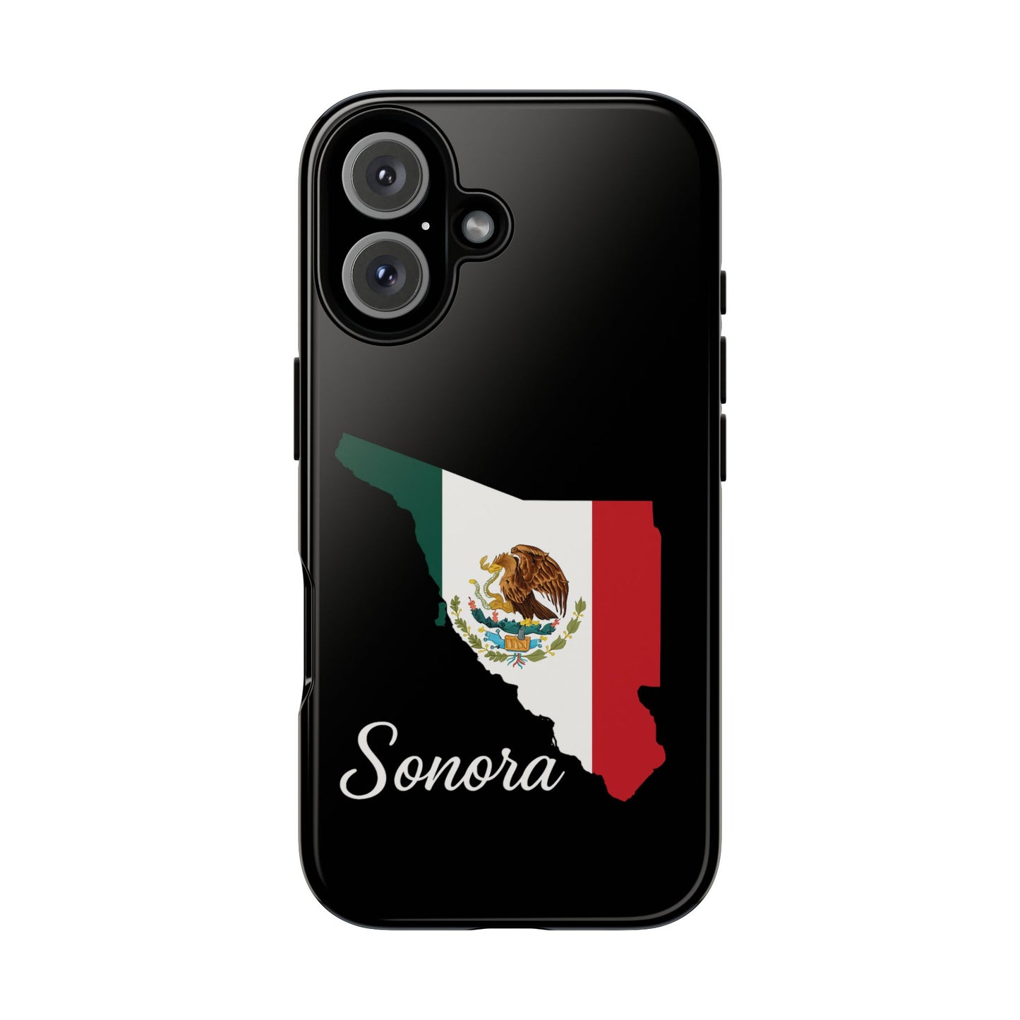 Sonora Mexico Flag Map Phone Case | Mexican American Pride Tough Case for iPhone & Samsung