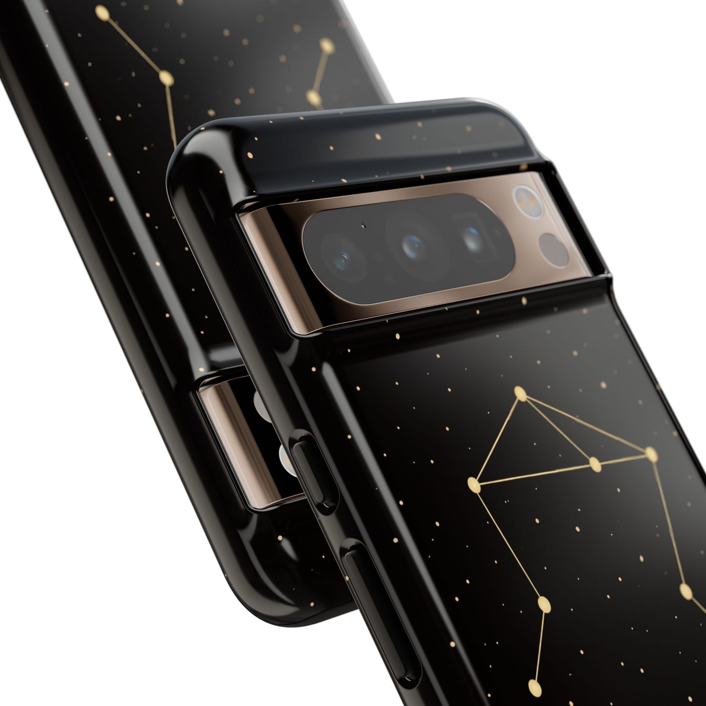 Libra Zodiac Constellation Phone Case – Luxe Gold Celestial Cover