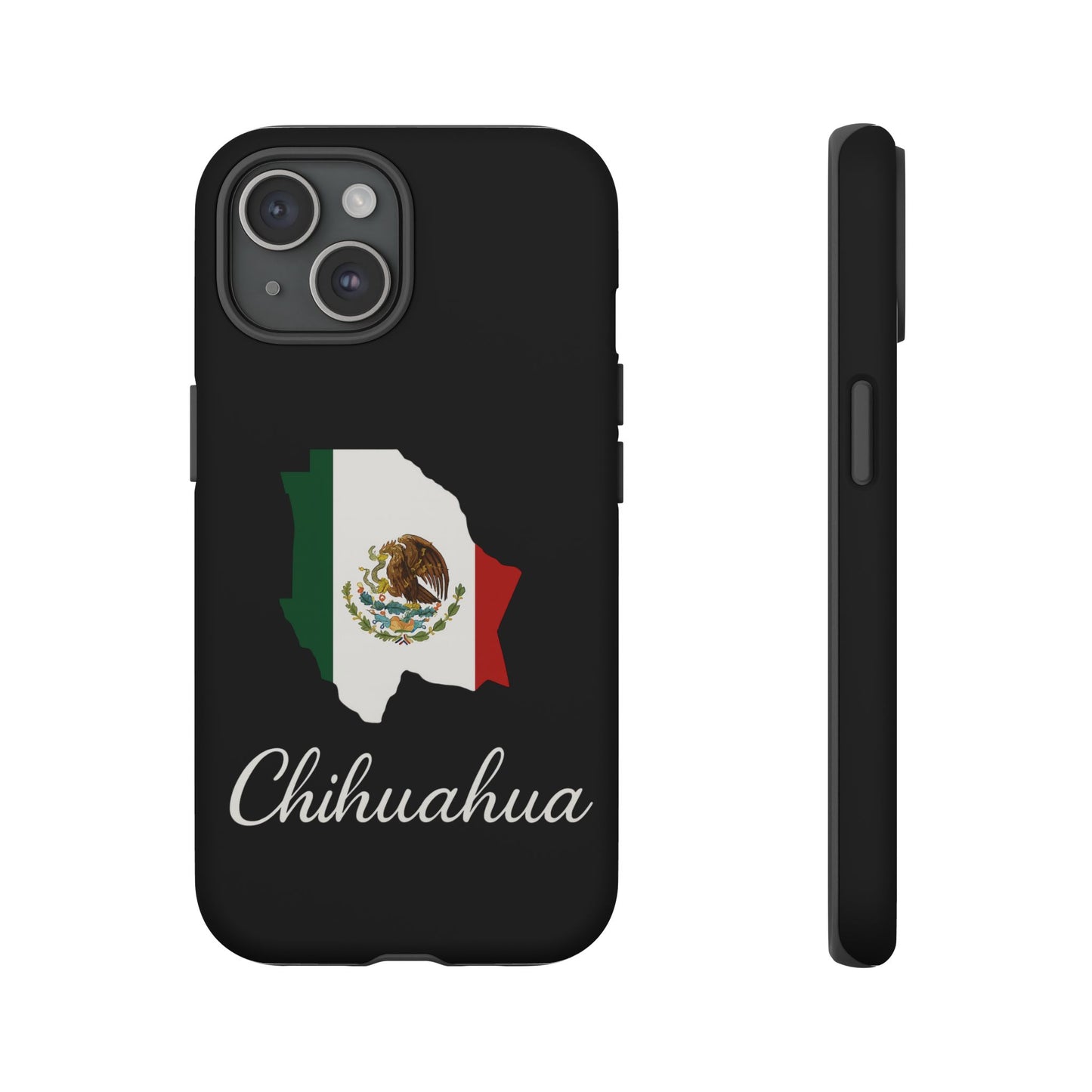 Chihuahua Mexico Flag Map Phone Case | Mexican American Pride Tough Case for iPhone & Samsung