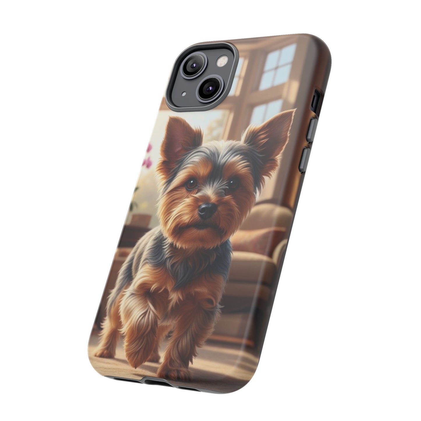 Yorkshire Terrier Phone Case – Cute Yorkie Puppy Tough Case (iPhone, Samsung, Pixel)