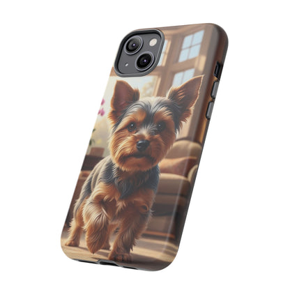 Yorkshire Terrier Phone Case – Cute Yorkie Puppy Tough Case (iPhone, Samsung, Pixel)