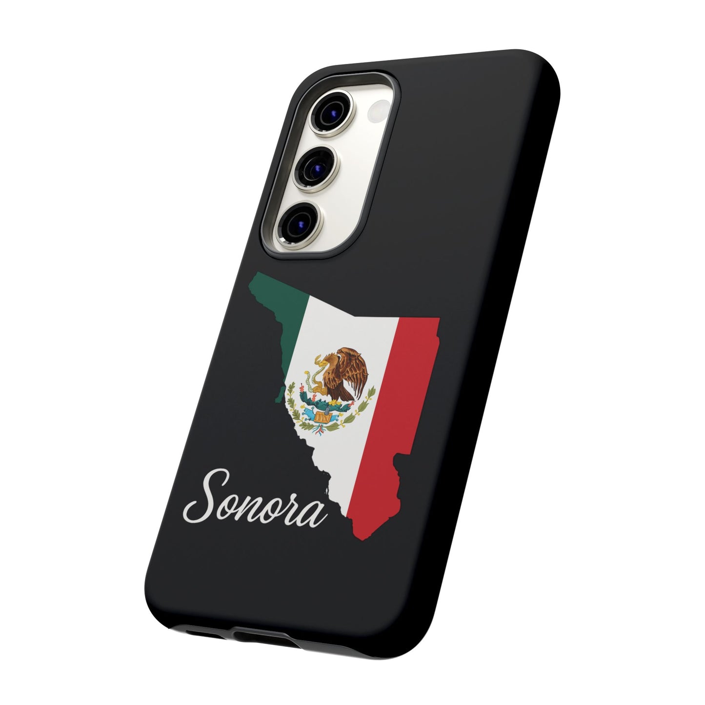 Sonora Mexico Flag Map Phone Case | Mexican American Pride Tough Case for iPhone & Samsung