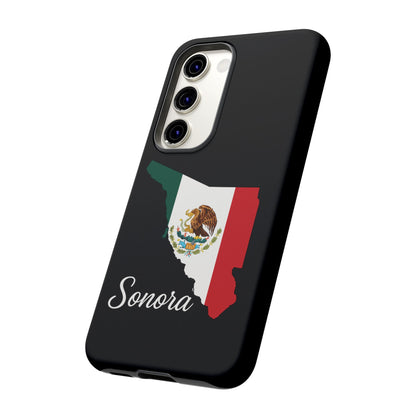 Sonora Mexico Flag Map Phone Case | Mexican American Pride Tough Case for iPhone & Samsung