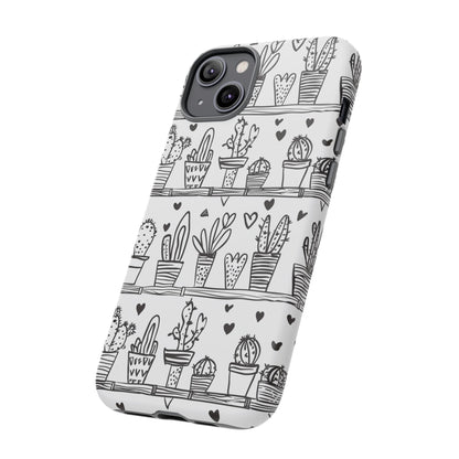 Cactus Succulent Phone Case Cute Plant Aesthetic iPhone Samsung Cover