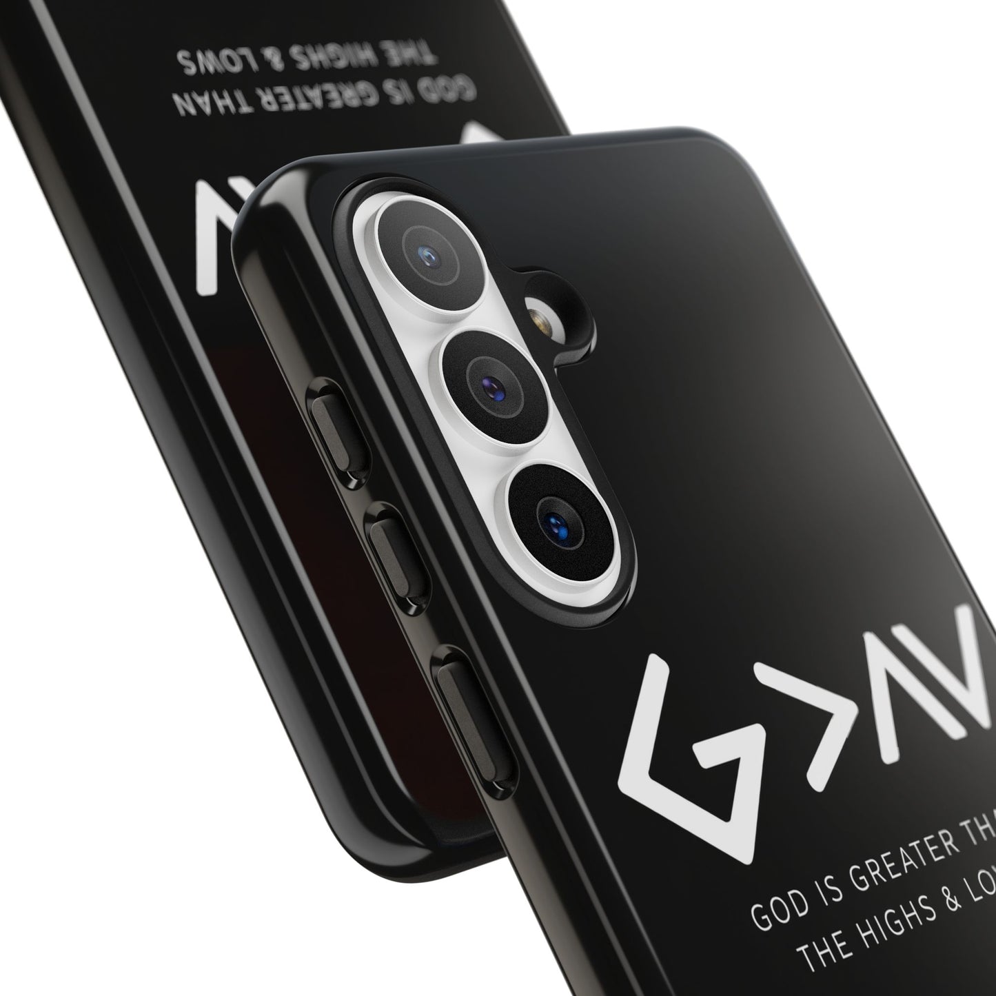 God Is Greater Than The Highs & Lows G>∧∨ Christian Phone Case