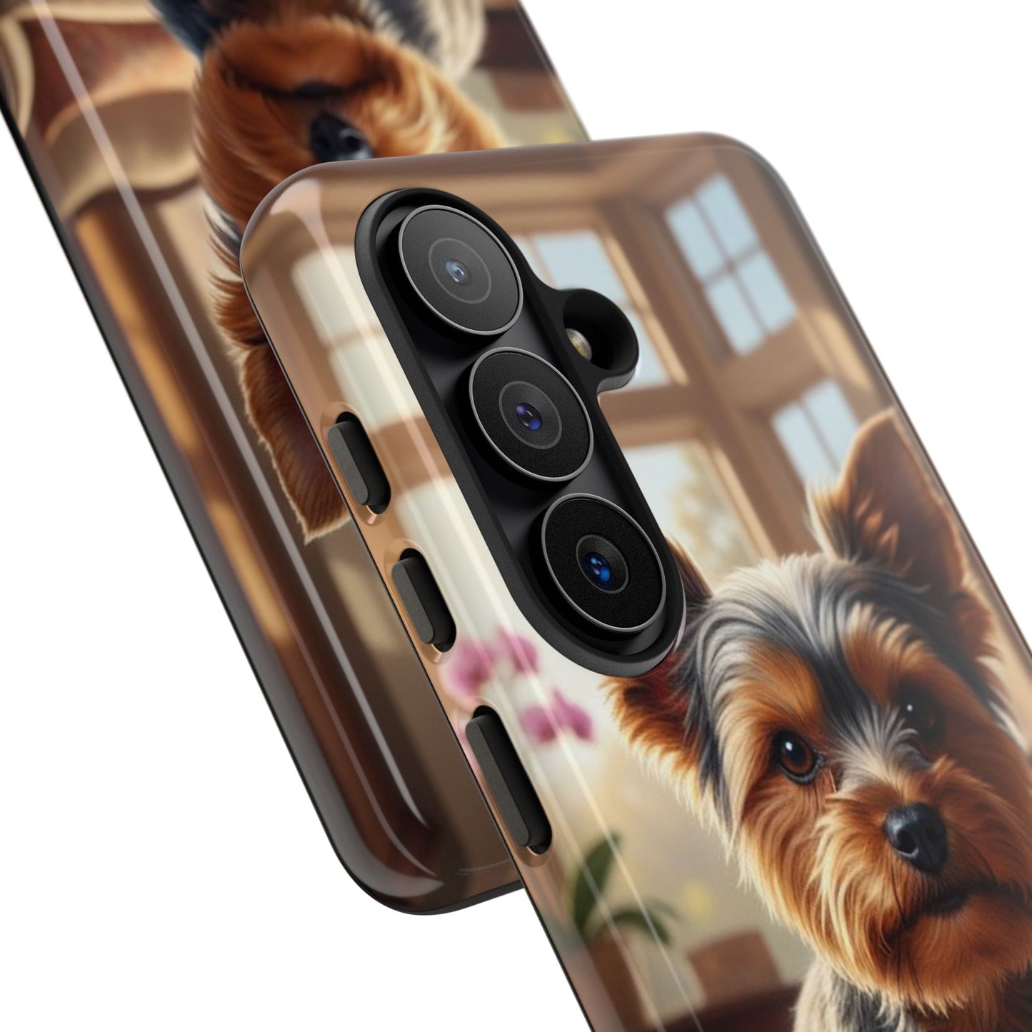 Yorkshire Terrier Phone Case – Cute Yorkie Puppy Tough Case (iPhone, Samsung, Pixel)