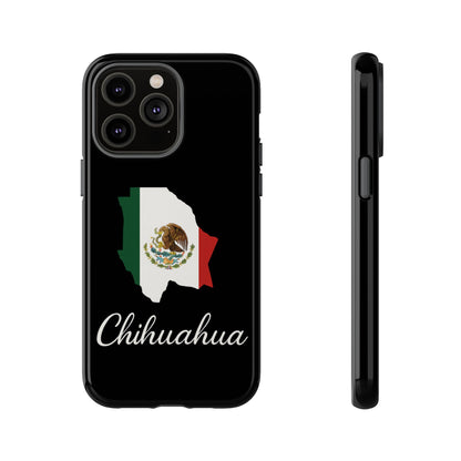 Chihuahua Mexico Flag Map Phone Case | Mexican American Pride Tough Case for iPhone & Samsung
