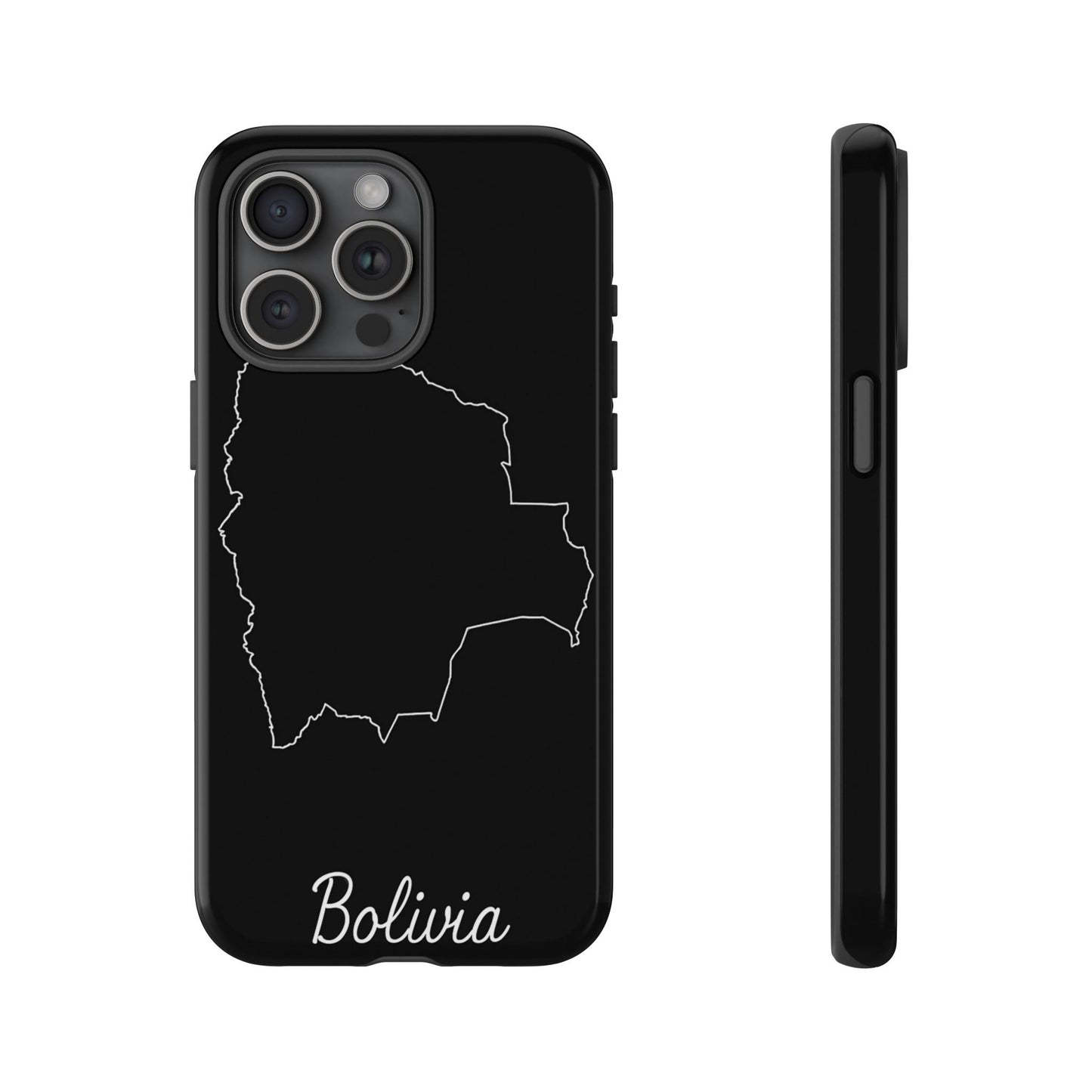 Bolivia Outline Phone Case – Minimal Country Map Tough Cover