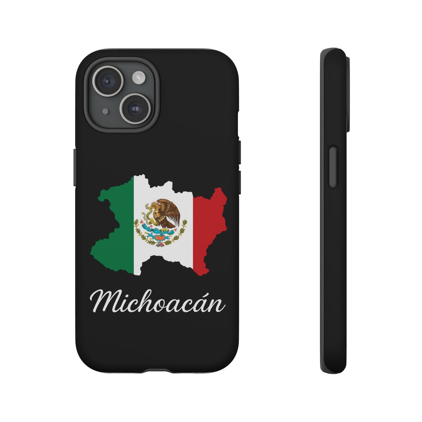 Michoacán Mexico Flag Map Phone Case | Mexican American Pride Tough Case for iPhone & Samsung