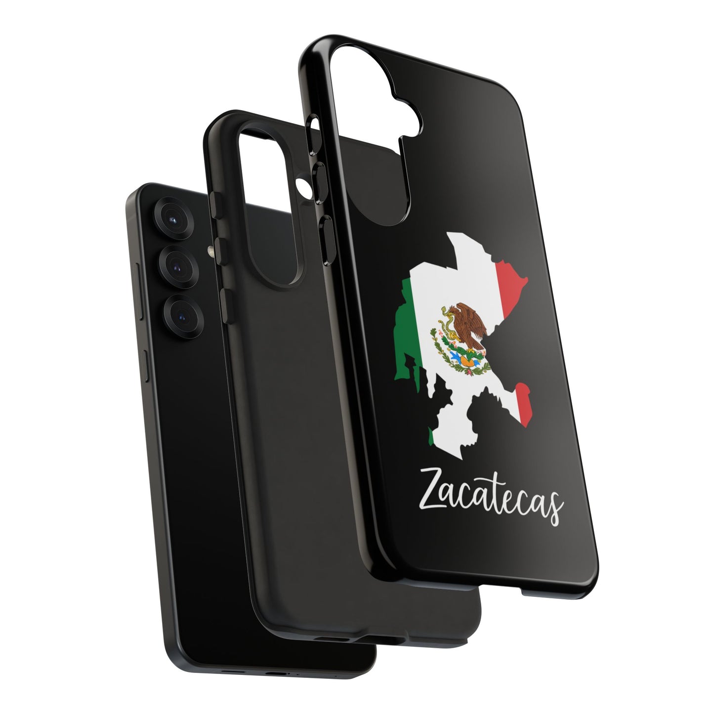 Zacatecas Mexico Flag Map Phone Case | Mexican American Pride Tough Case for iPhone & Samsung