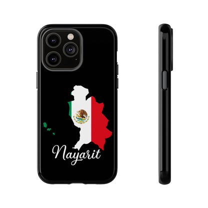 Nayarit Mexico Flag Map Phone Case | Mexican American Pride Tough Case for iPhone & Samsung