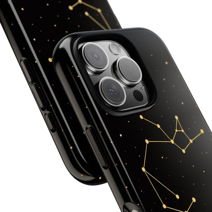 Sagittarius Zodiac Constellation Phone Case – Luxe Gold Celestial Cover