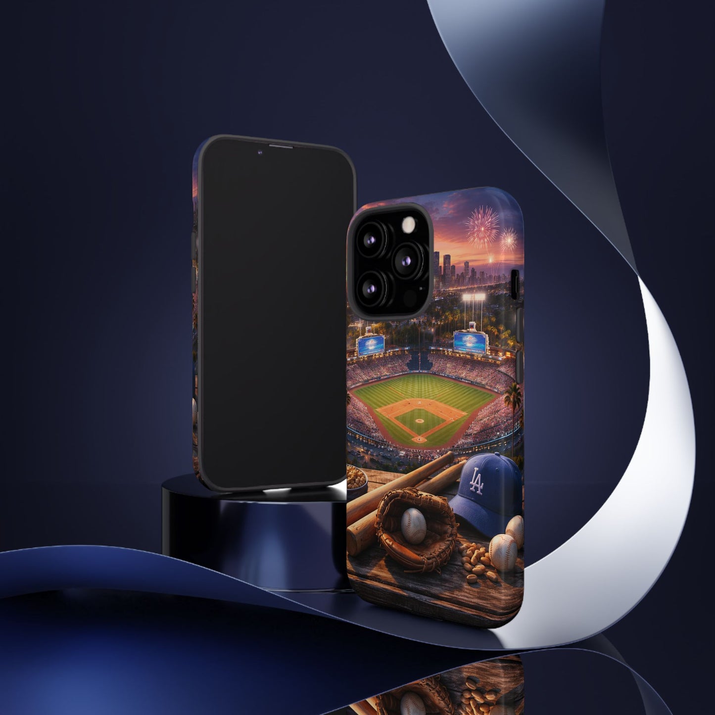 Baseball Sunset Stadium Phone Case LA Game Day Sports Aesthetic Case