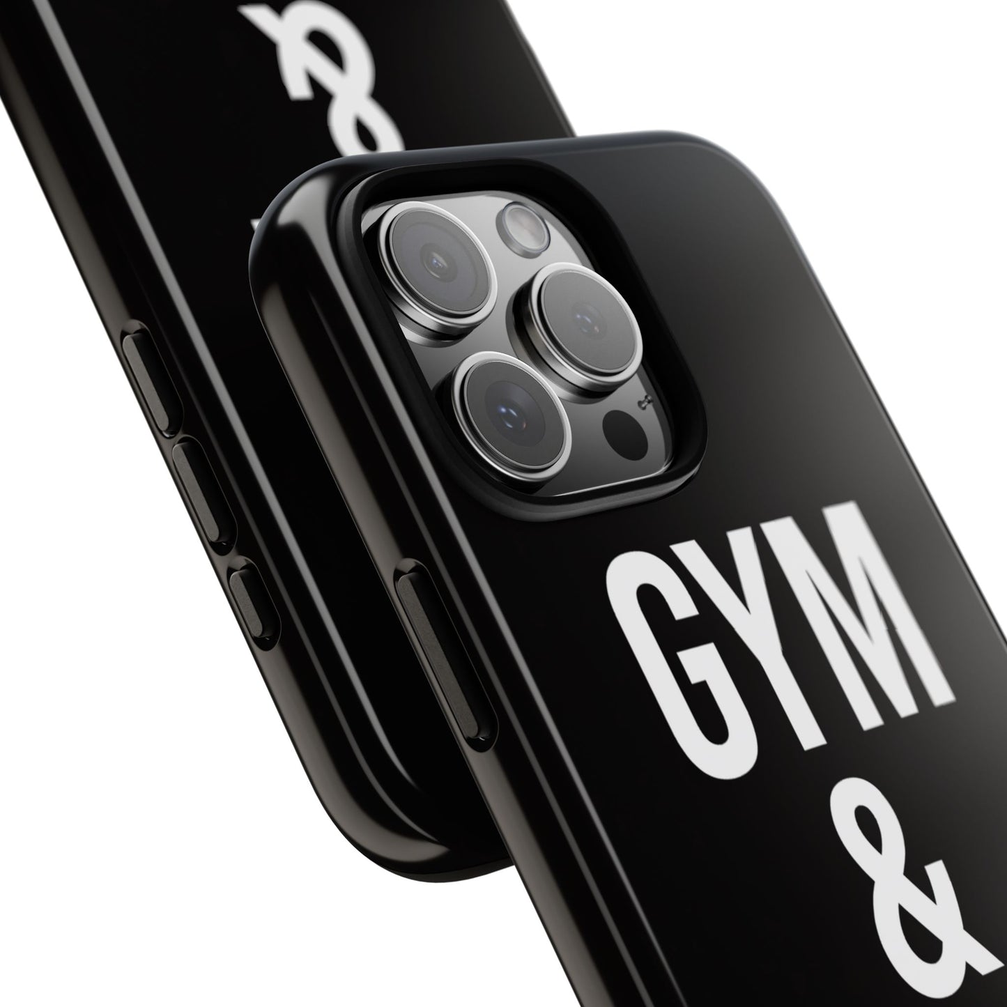 Gym & Jesus Phone Case Christian Faith Workout Gym Motivation Case
