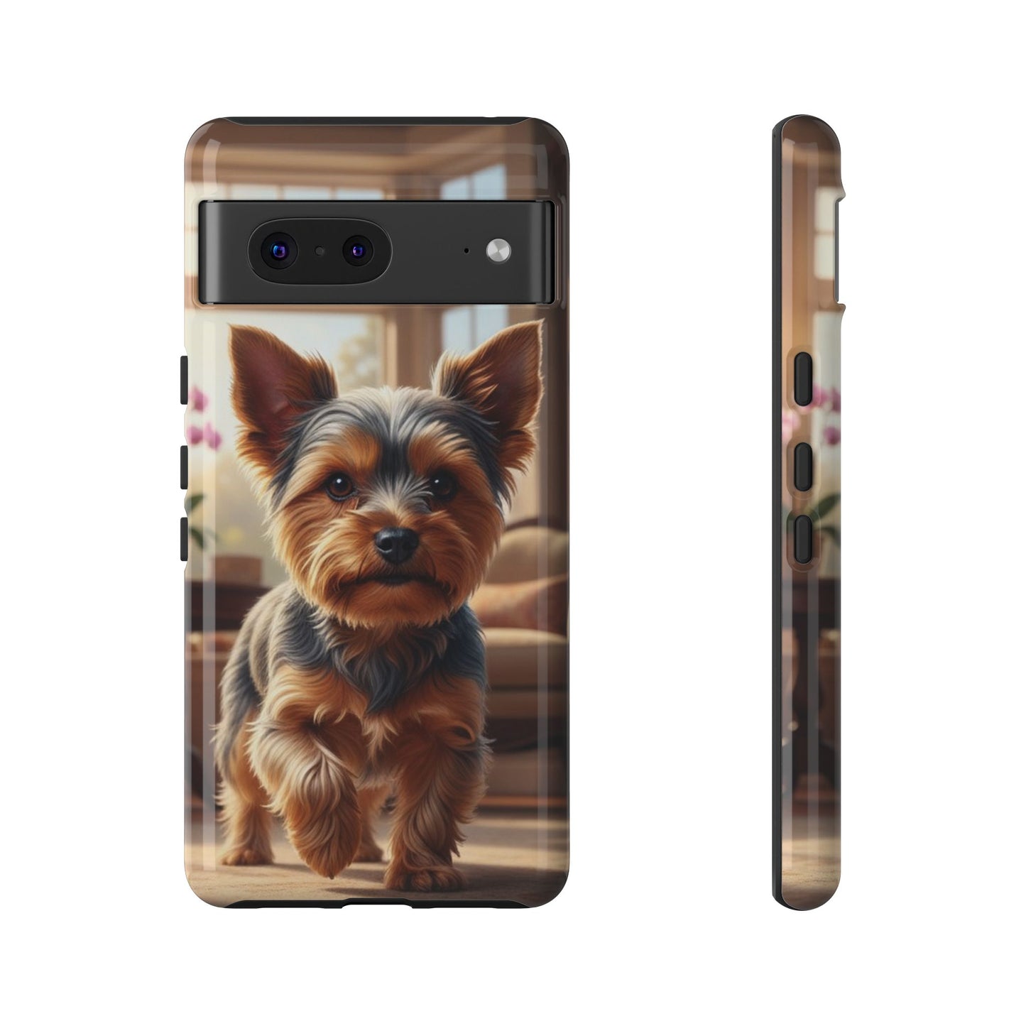 Yorkshire Terrier Phone Case – Cute Yorkie Puppy Tough Case (iPhone, Samsung, Pixel)