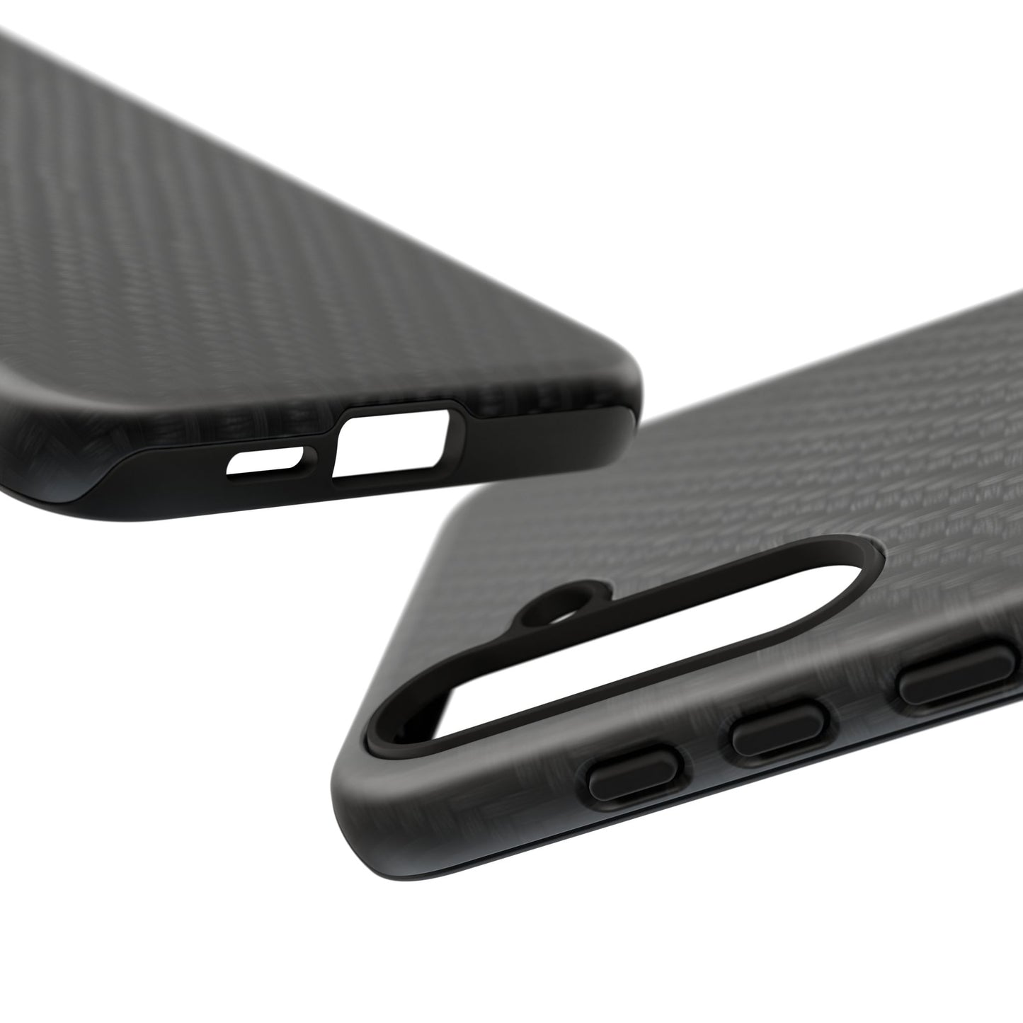 Carbon Fiber Inspired Phone Case – Rugged Slim Protective Tech Case for iPhone & Samsung
