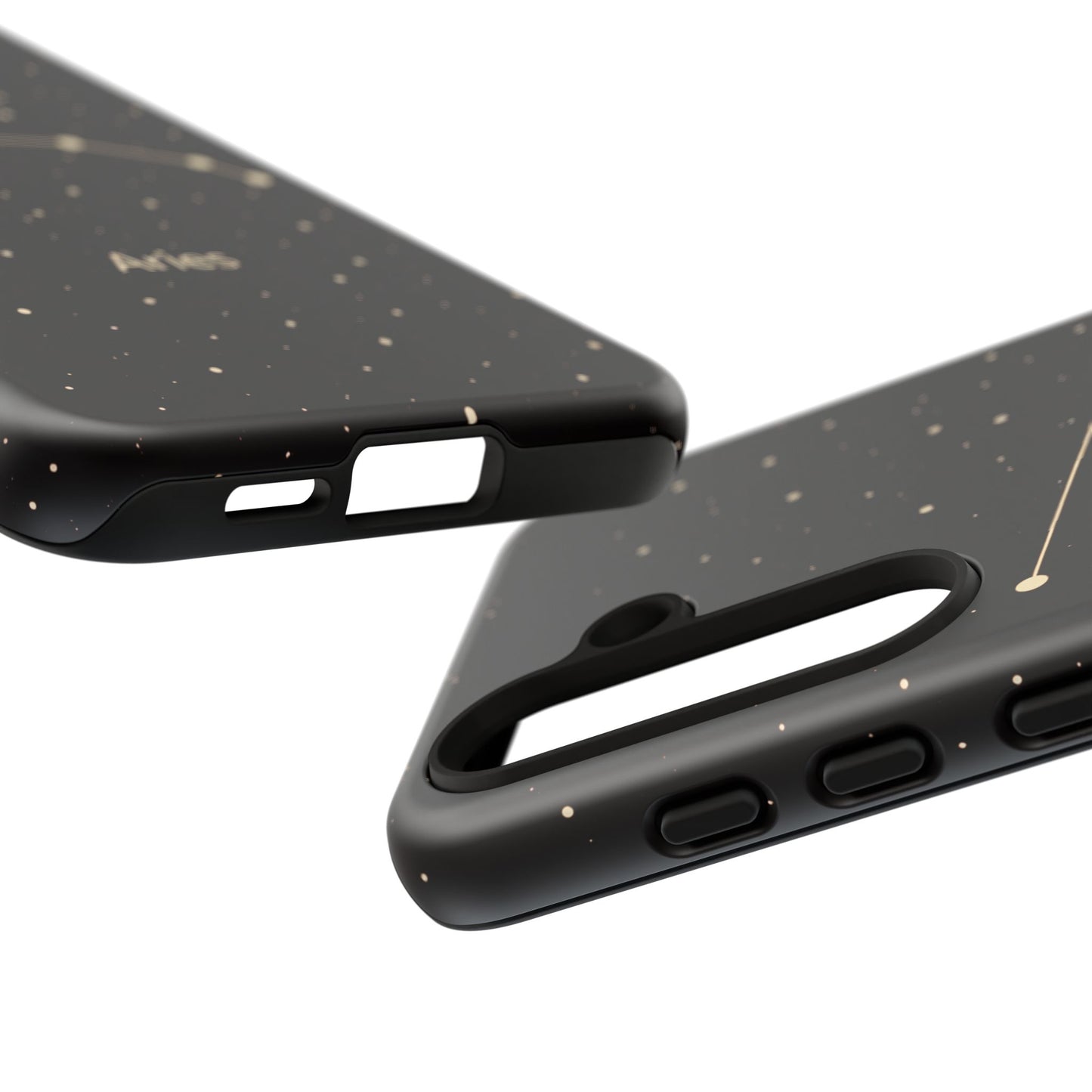 Aries Zodiac Constellation Phone Case – Luxe Gold Celestial Cover