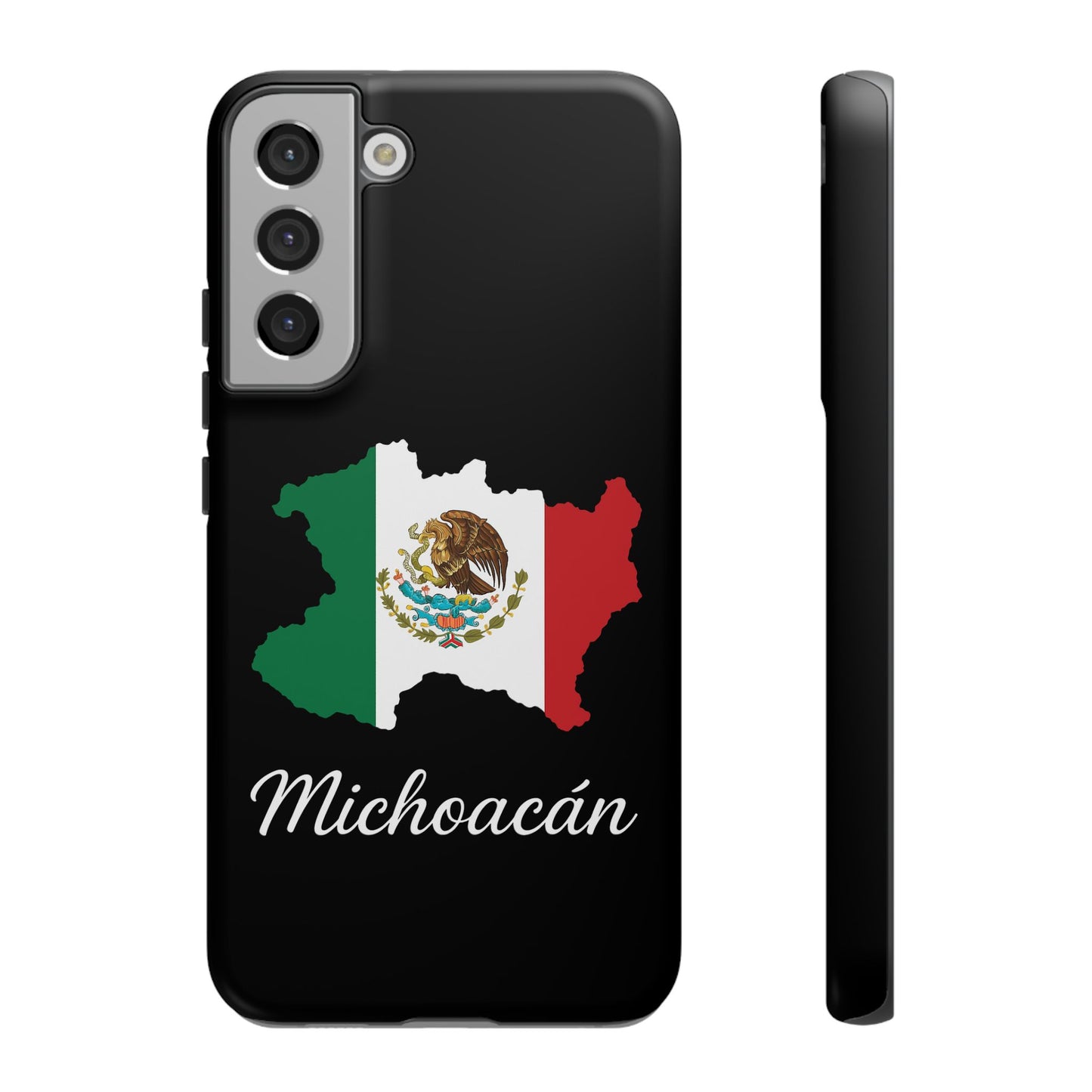Michoacán Mexico Flag Map Phone Case | Mexican American Pride Tough Case for iPhone & Samsung