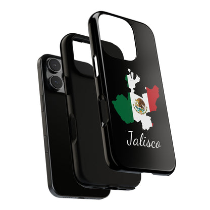 Jalisco Mexico Flag Map Phone Case | Mexican American Pride Tough Case for iPhone & Samsung