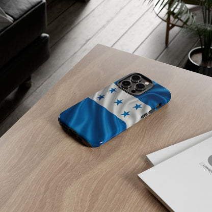 Honduras Flag Phone Case | Honduran Pride Blue & White Flag iPhone & Samsung Tough Protective Case