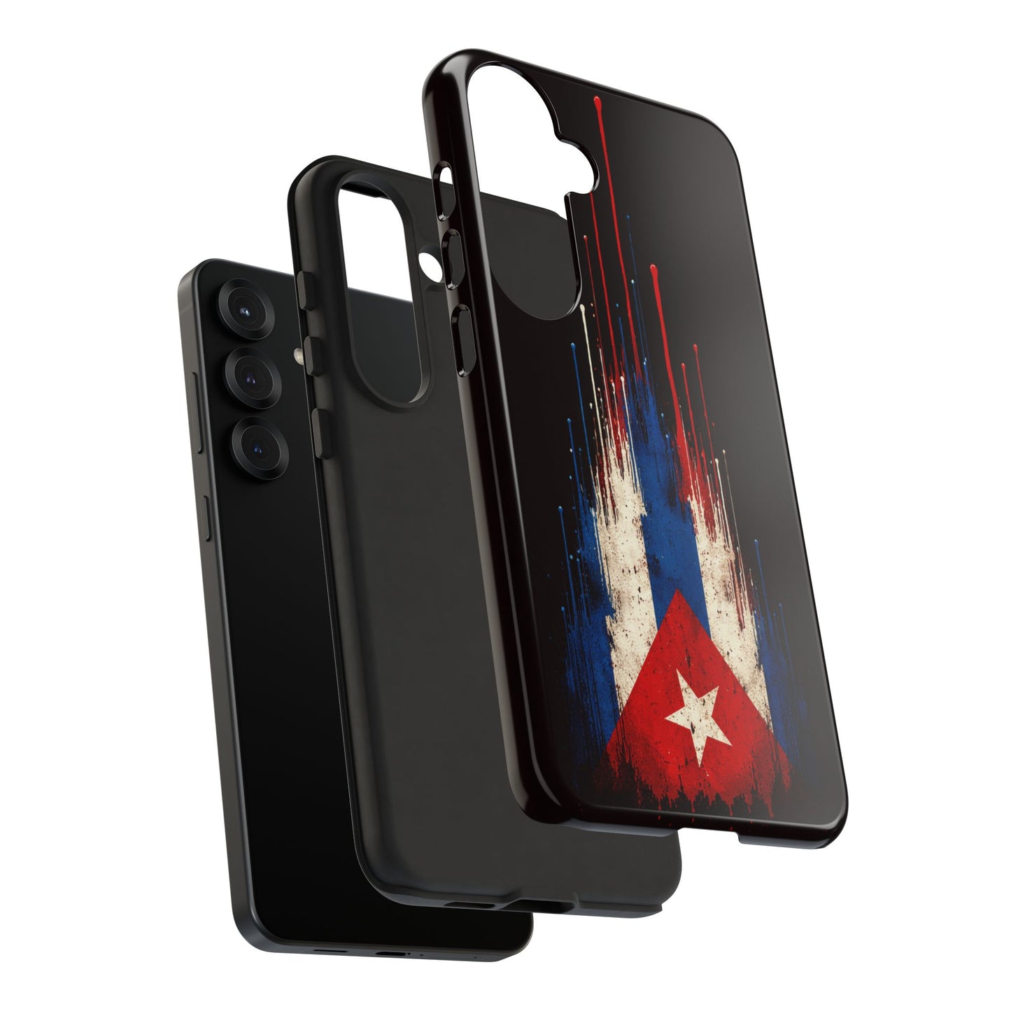 Cuban Flag Phone Case | Cuba Flag Tough Case | Patriotic Cuban Pride iPhone Samsung Protective Cover