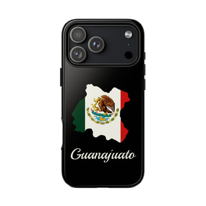 Guanajuato Mexico Flag Map Phone Case | Mexican American Pride Tough Case for iPhone & Samsung