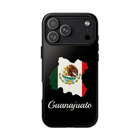 Guanajuato Mexico Flag Map Phone Case | Mexican American Pride Tough Case for iPhone & Samsung