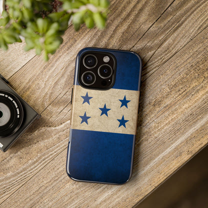 Honduras Flag Phone Case | Vintage Honduran Flag iPhone & Samsung Tough Protective Case